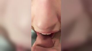 foreskin cum in mouth