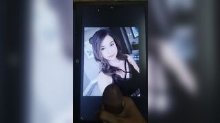 First time jacking off to Pokimane - Pokimane Cum Tributes