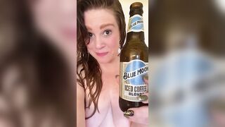 How often do I do a shower beer video? Well, you might say “once in a...” - Shower Beer