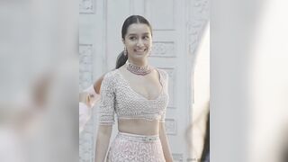 Shraddha Kapoor for Falguni Peacock!