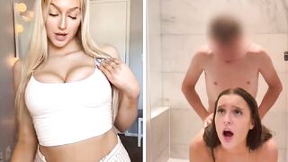 TikTok vs Real Life 3 - TikTokers Porn Collage