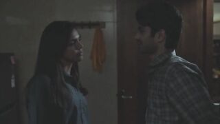 Shriya Pilgaonkar Kiss in The Broken News (2022) - Simran Khan