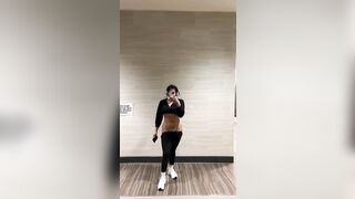 Enjoy this gym freak - Curves and Slim Waists