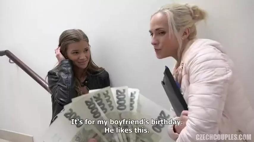 Each Czech Girl Loves Money - Porn GIF Video | netyda.com