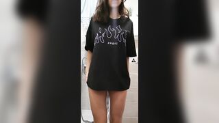 I would fuck everyone who likes my teen small body ;) - Petite Gone Wild
