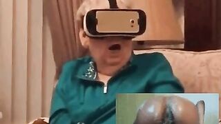 Grandma's first time in virtual reality