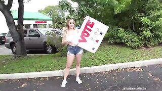 [Skylar Vox, 20] She Wants You To Vote