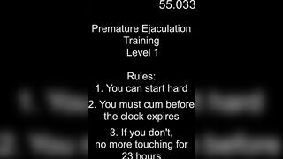 Was told to post this here, hope you like it - Premature Ejaculation