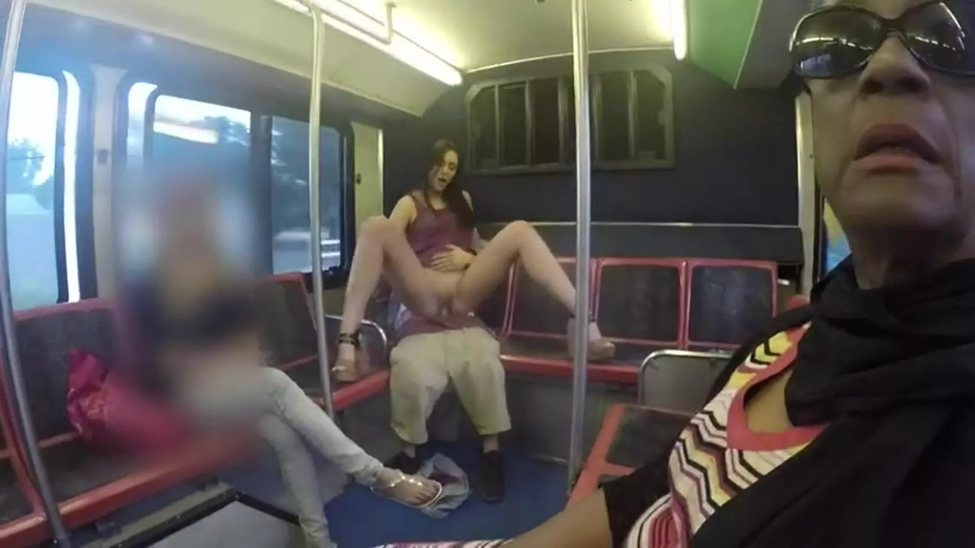 Public: Public sex in the Bus - Porn GIF Video | netyda.com