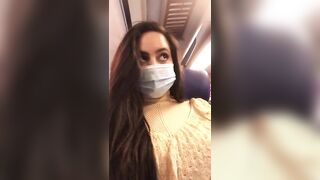 What would you do if you were sitting next to me on the train? - Public