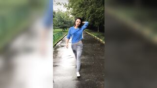 rainy day reveal - Public Flashing