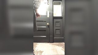 Stripping naked in front of the front door of my apartment [oc] - Public Flashing