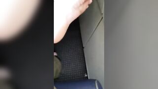 On the airplane, caught the guy next to me filming them later on ???? - Public Feet