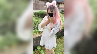 Would you go on a date with me if I promised to dress up like this? - Public Flashing