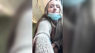 Took my tits and pussy out on the bus today ????????????