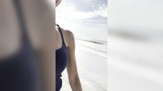 Wind blowing, boobs bouncing????44 Female