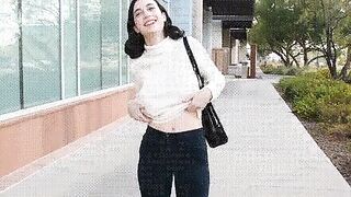 An amazing flash - Public Flashing