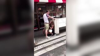 How didn't he expect to get caught? - Public Fucking