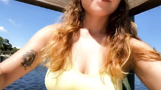 Do you like seeing my little pussy at the park? ???????? - Public Flashing