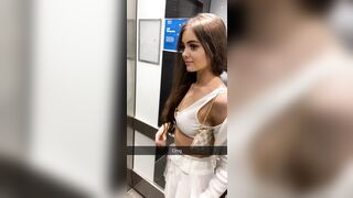 [18] Drunk & horny in the elevator ???????? - Public Nudity