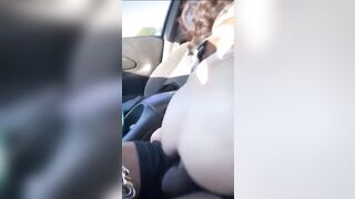 In car. - Public Fuck