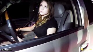 Melody Marks fucked on the side of the road - Public Sex