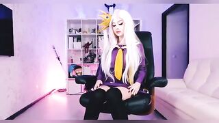 Shiro Porn Cosplay - Purple Bitch