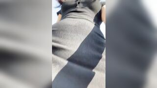 The girl sitting next to you in class wasn’t wearing any panties - Pussy