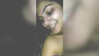 Super Cute girl get Boobies suck by her bf