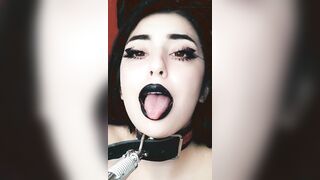 I will be a very obedient kitty for you???? - Real Ahegao