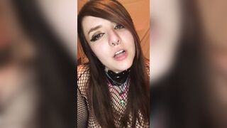 I'm practically begging for a cock down my throat ???? - Real Ahegao