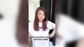 baggy shirt - Asian Girls