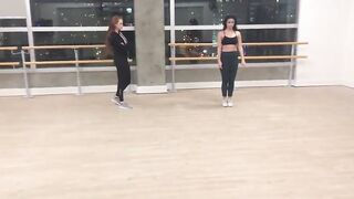 madelaine petsch and camila mendes dance training