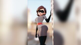 Helen Parr in various suits [the incredibles] - Rule34