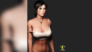This is how Lara Croft will looks if Nvidia adds Physx support (Pyro) [Tomb Raider]