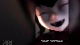 Mavis Christmas Snapchat [Hotel Transylvania] (Great M8) - Rule34