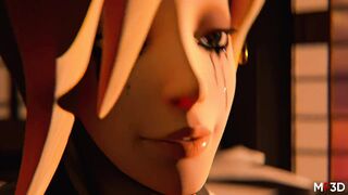 Mercy Ruined Makeup Blowjob (MF3D) [Overwatch] - Rule34