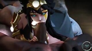 Io blowjob, (Spoks) [Paladins] - Rule34