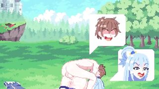 Kazuma trying anal on Aqua (sim0n404) [Konosuba] - Rule34