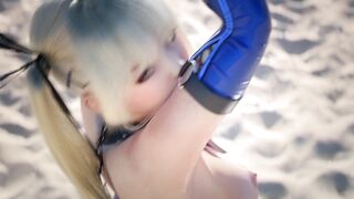 Marie Rose on the ball (incise soul)[Dead or Alive] - Rule34