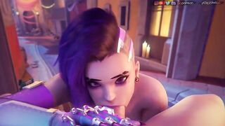 Sombra's powers (ForceballFX) [Overwatch] - Rule34