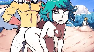 Tatsumaki and Saitama (speedoNSFW) [ONE PUNCH MAN] - Rule34