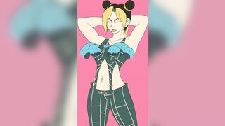 Jolyne flashing (Scrabble007) [JOJO'S BIZARRE ADVENTURE] - Rule34