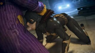 Joker & Batgirl (Reddoe) [Batman: Arkham Series] - Rule34