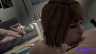 Max blowing a guy while Chloe watches (Beowulf) - Life Is Strange NSFW