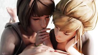 Kate Marsh Helps Max Caulfield w/ a BJ (isj819)