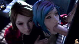 Chloe at a Gloryhole w/ Rachel (Lorge Gucas) - Life Is Strange NSFW