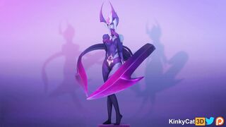 Evelynn turntable (KinkyCat3D) - League Of Legends NSFW