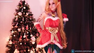 Jinx Elf xmas Hot Cosplay (Zirael) [League of legends] - League Of Legends NSFW