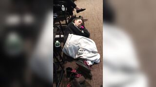 She sleeps standing up [Recent tiktok update] - Sabrina Carpenter